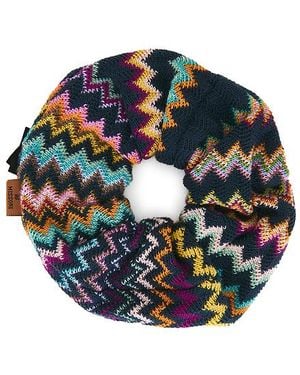 Missoni Haargummi Scrunchie - Blau