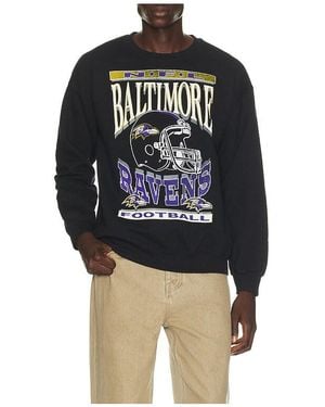 Junk Food Sudadera Ravens En Color Negro Talla (También En S, M, Xl/1X) - Azul