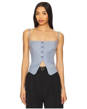 GOOD AMERICAN Twill Suiting Camisole - ブラック