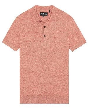 Barbour Polohemd Buston - Pink