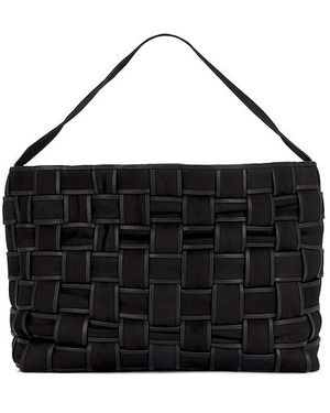 St. Agni Grosse Geflochtene Tote-Bag Border - Schwarz