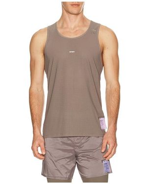 Satisfy Trägertop Space O - Braun