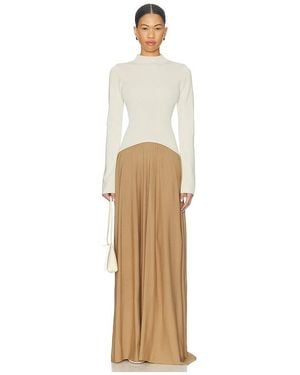 Solid & Striped The Soglio Dress - Natural