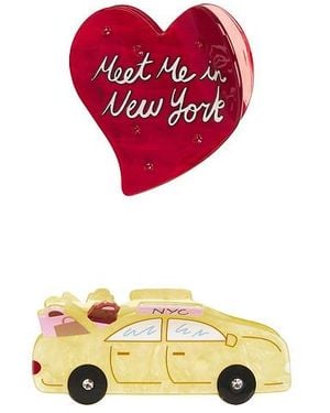 Frasier Sterling Haarklammer-Set Meet Me - Rot
