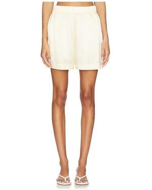SABLYN Brynn High Rise Pull On Short - White