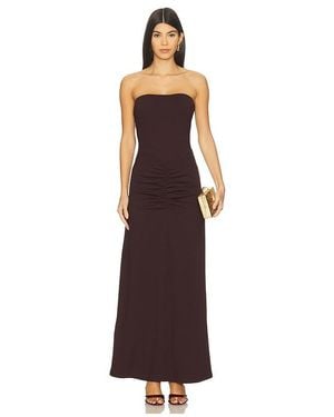 Susana Monaco Tube Gathered Front Dress - Purple