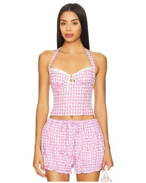 MAJORELLE Kailey Top - Pink
