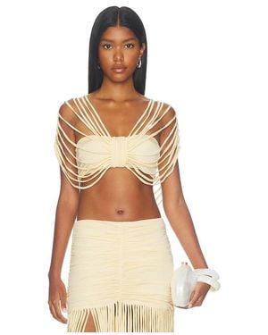 PATBO Lyria Jersey Top - Natural