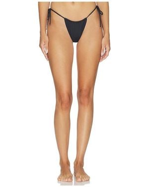 Skims Classic Swim Medallion Tie Side Bikini Bottom - Multicolor