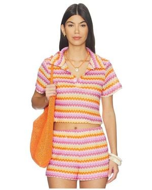 Lovers + Friends Nettie Top - Orange