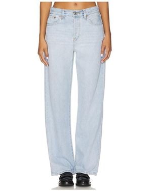RE/DONE The Thrasher Wide Leg Jeans - Blue
