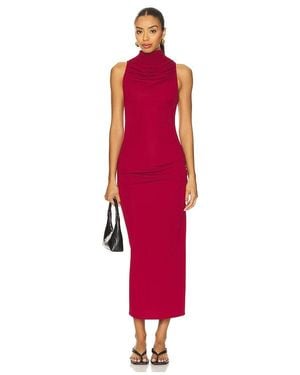 geel Hugo Dress - Red