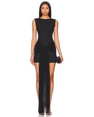 PORT DE BRAS Kurzes Kleid Gala - Schwarz