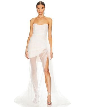 The Bar Cleo Gown - White