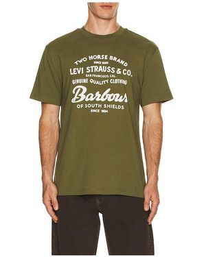 Barbour X Levi's Graphic T-Shirt - Green
