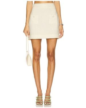 Jonathan Simkhai Leighton Mini Skirt - Natural