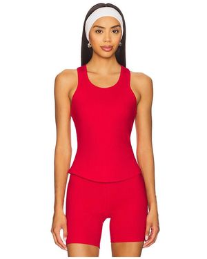 Year Of Ours Ribbed Sporty Tank Top - Red