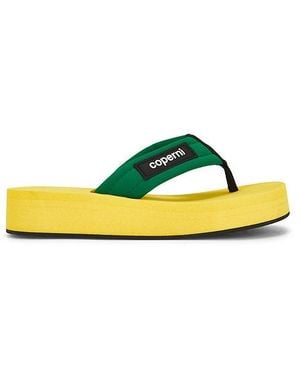 Coperni Foam Flip Flop Sandal - Yellow