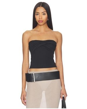 The Line By K Izzy Tube Top - Black