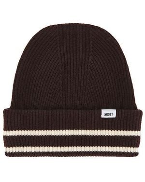 KROST Gorro En Color Marrón Talla - Negro