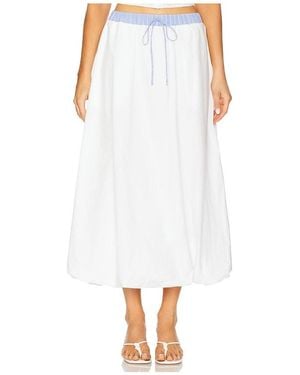 Nia Victoria Skirt - White