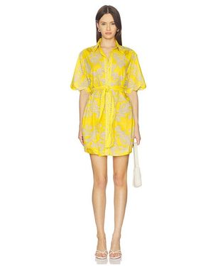 Poupette Wes Mini Dress - Yellow
