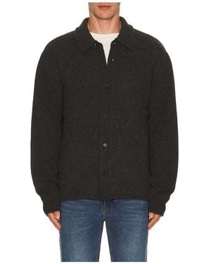 FRAME Shirt Jumper - Black