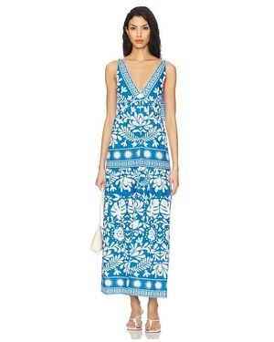 Saylor Maxikleid Brenna - Blau