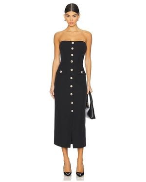 Generation Love Misha Crepe Midi Dress - Black