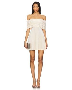 WeWoreWhat Off Shoulder Mini Dress - White