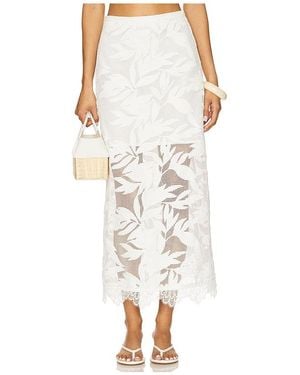 Waimari Arya Maxi Skirt - White