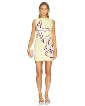 Cala De La Cruz Kleid Rhoda - Weiß