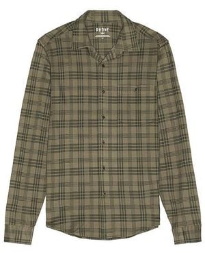 Rhone Hardy Flannel Shirt - Green