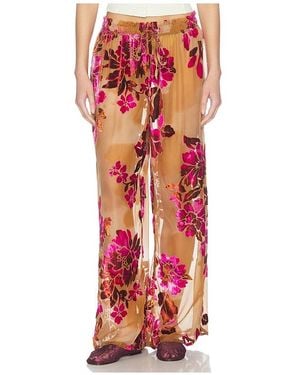 Free People X Intimately Speak Now Lounge Pant - Red