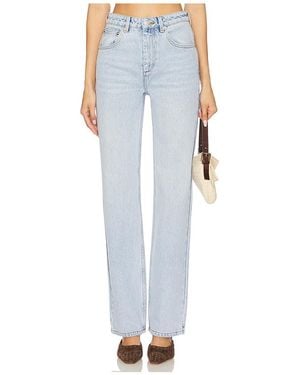 SER.O.YA Straight-Fit-Jeans Brooklyn - Blau