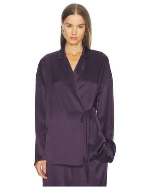 SRG Finley Silk Top - Purple