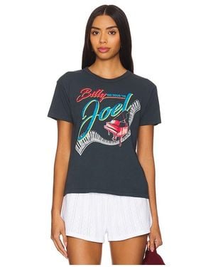 Daydreamer T-Shirt Billy Joel On Tour Ringer - Blau