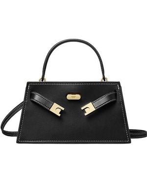 Tory Burch Tasche Mit Henkel Lee Radziwill - Schwarz
