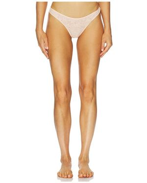 Eberjey Soft Stretch Thong - White