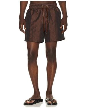 Frescobol Carioca Rio Swim Short - Brown