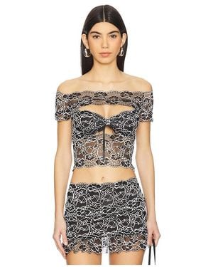I.AM.GIA Crystal Top - Black