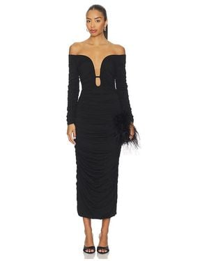 Sans Faff Wren Midi Dress - Black