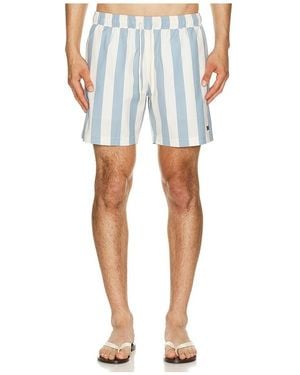 Faherty All Day 6 Swimtrunk - Blue