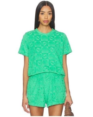 Araminta James Cruise Dolphin Terry Top - Green