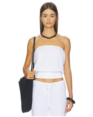 WellBeing + BeingWell Noel Tube Top - White