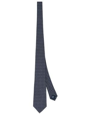 Polo Ralph Lauren Silk Circle Neat Neck Tie - Blue