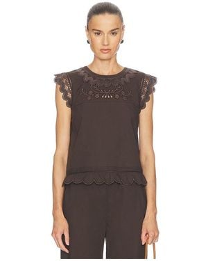 THE GARMENT Kirsten Cloth Top - Brown