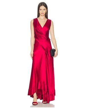 Acler Eastoncroft Maxi Dress - Red