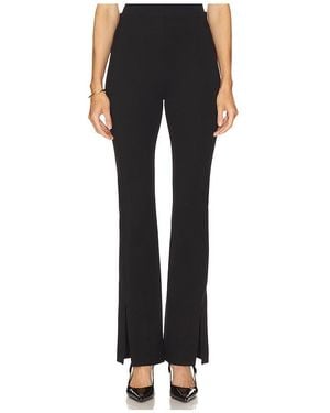Theory Slit Flare Legging - Black