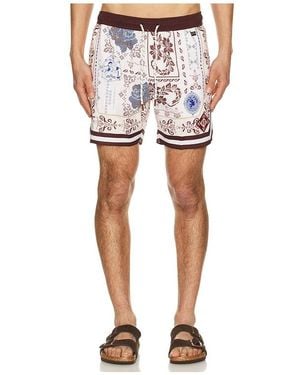 Agua Bendita Dan Swim Trunks - Multicolour